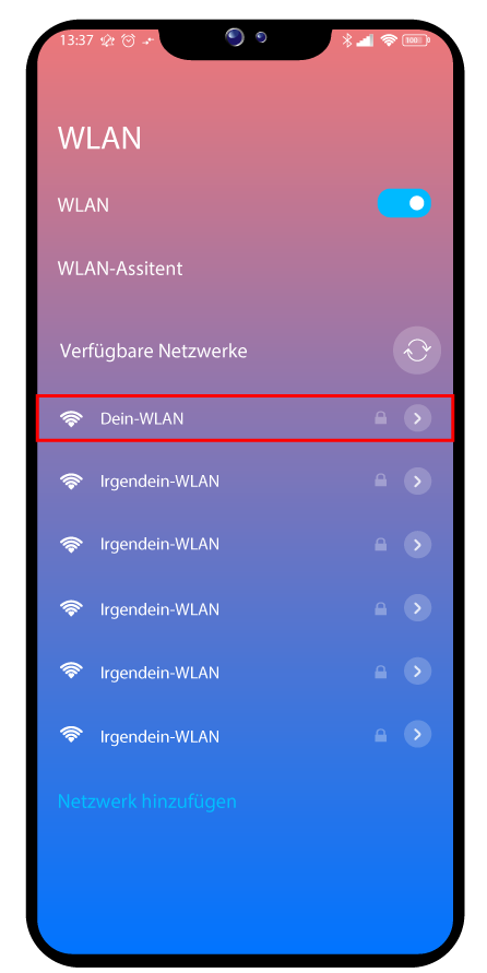 Wifipedia Smartphone und Tablet mit dem WLAN verbinden